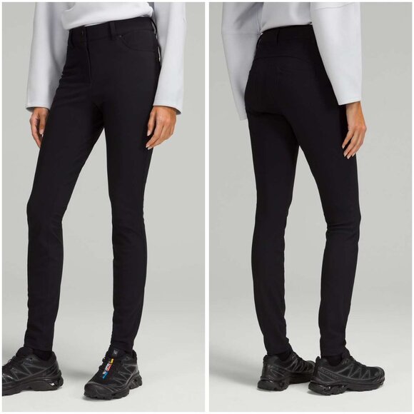Lululemon Women's City Sleek 5 Pocket 7/8 Pant in Black Size 33 - Picture 1 of 11